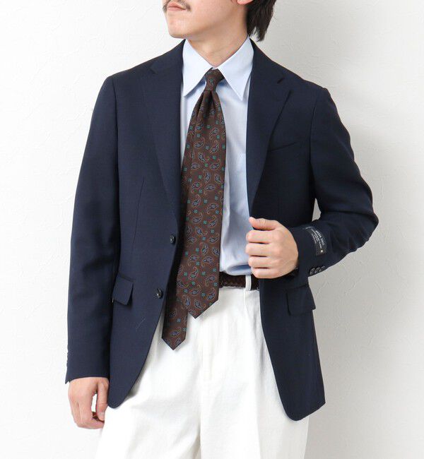 NOLLEY'S goodman「《ビジカジ対応》IMPORT FABRIC JACKET 25SS」|テーラードジャケット|