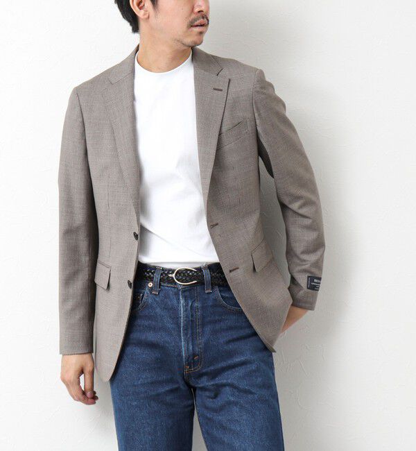 NOLLEY'S goodman「《ビジカジ対応》IMPORT FABRIC JACKET 25SS」|テーラードジャケット|