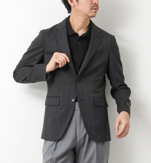 NOLLEY'S goodman「《ビジカジ対応》IMPORT FABRIC JACKET 25SS」|テーラードジャケット|