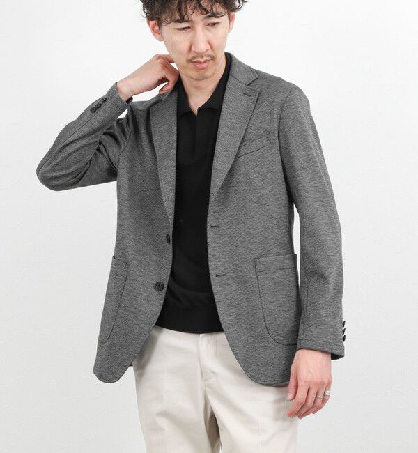 NOLLEY'S goodman「強撚シルクコットン 成型スキッパーニットポロ 26SS / ウォッシャブル」|ニット・セーター|