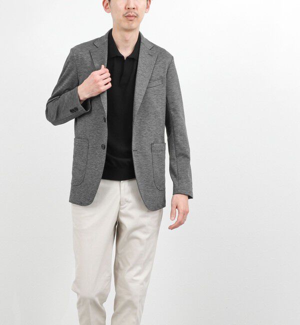 NOLLEY'S goodman「強撚シルクコットン 成型スキッパーニットポロ 26SS / ウォッシャブル」|ニット・セーター|