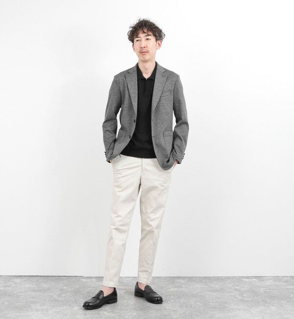 NOLLEY'S goodman「強撚シルクコットン 成型スキッパーニットポロ 26SS / ウォッシャブル」|ニット・セーター|