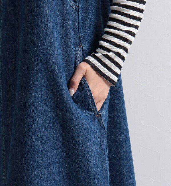 fredy emue「デニムジャンスカ」|ワンピース|