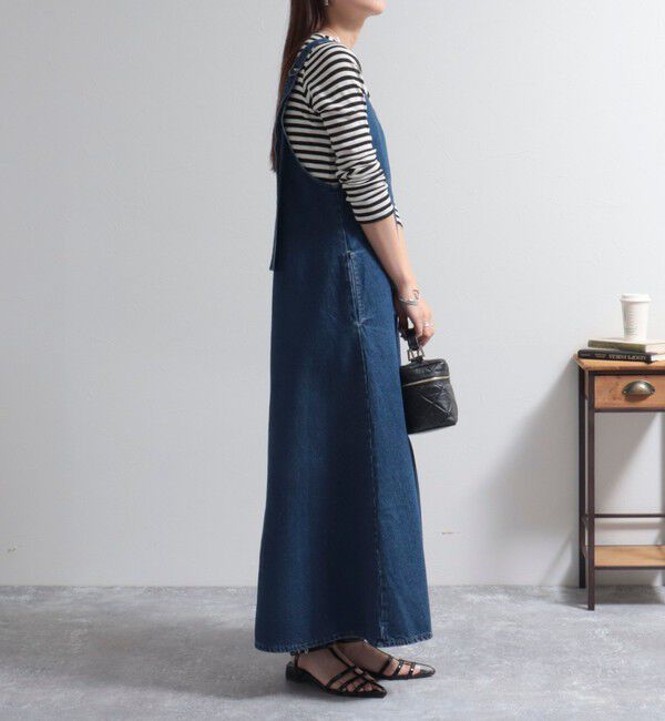 fredy emue「デニムジャンスカ」|ワンピース|