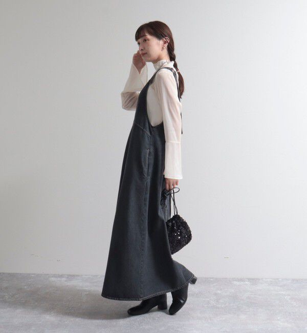 fredy emue「デニムジャンスカ」|ワンピース|