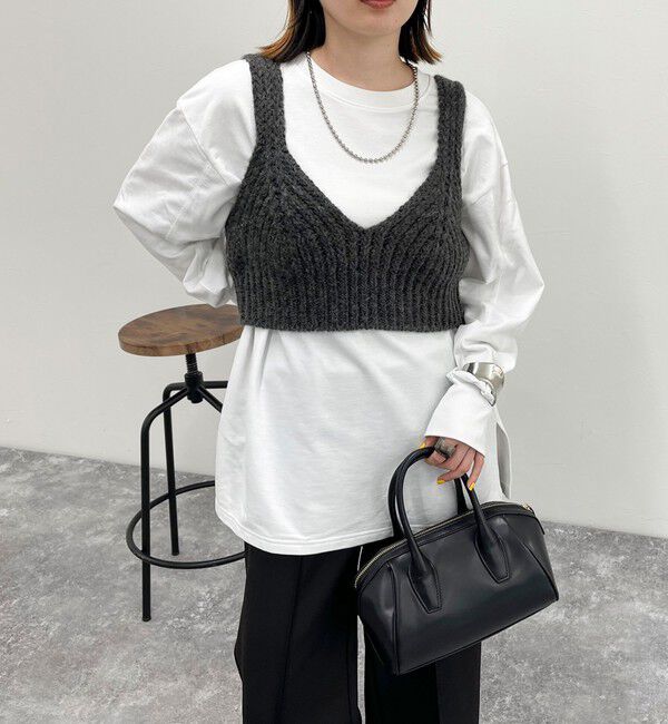 fredy emue「ニットビスチェ」|ニット・セーター|