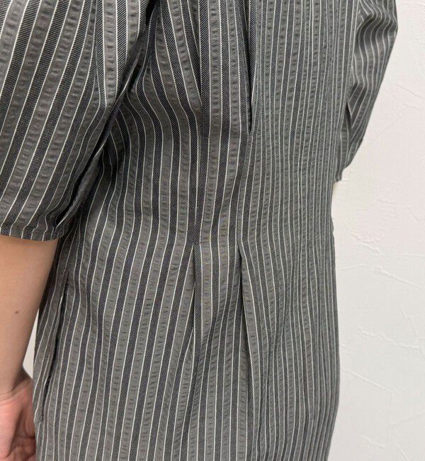 fredy emue「コットンリップルウエストシェイプワンピース」|ワンピース|