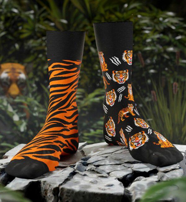 GLOSTER「【MANY MORNINGS/メニーモーニングス】-Animals- アニマルソックス」|ソックス|