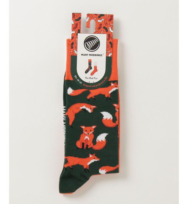 GLOSTER「【MANY MORNINGS/メニーモーニングス】-Animals- アニマルソックス」|ソックス|