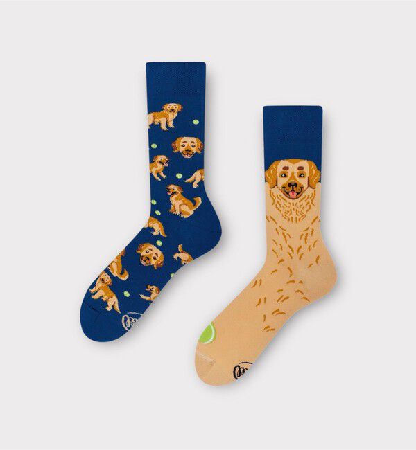 GLOSTER「【MANY MORNINGS/メニーモーニングス】-Animals- アニマルソックス」|ソックス|ネイビー