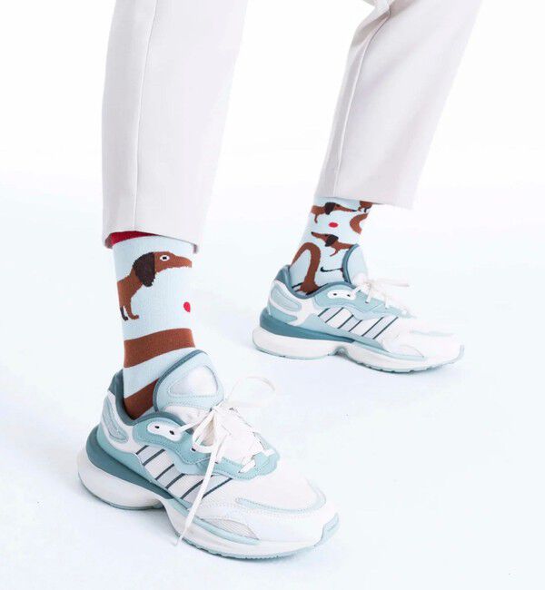 GLOSTER「【MANY MORNINGS/メニーモーニングス】-Animals- アニマルソックス」|ソックス|