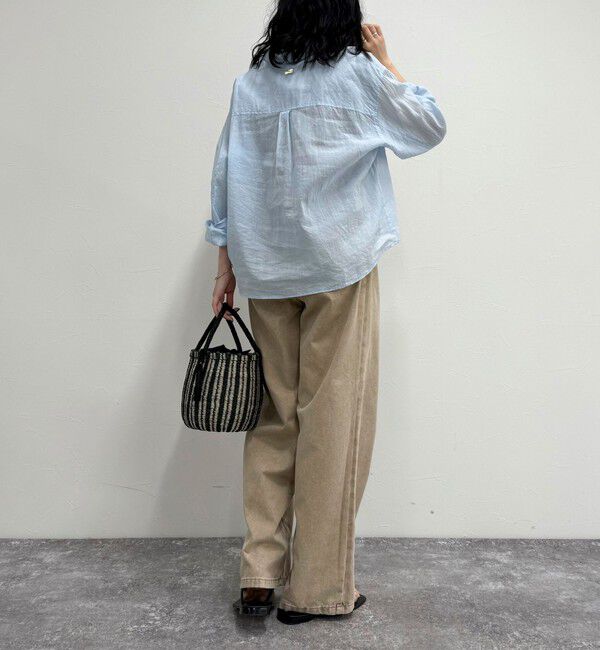 fredy emue「ブリーチデニム５ポケイージーパンツ」|デニム|