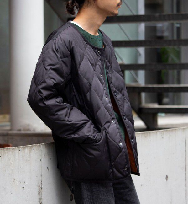 GLOSTER「【GLOSTER別注】TAION ミリタリー クルーネック ライナージャケット」|ダウン|