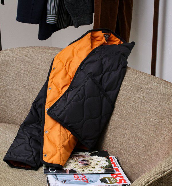 GLOSTER「【GLOSTER別注】TAION ミリタリー クルーネック ライナージャケット」|ダウン|