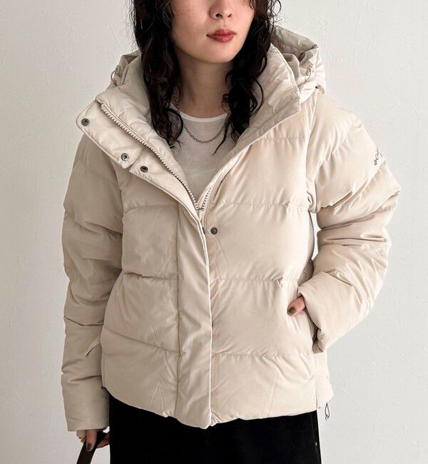 fredy emue「【columbia】アメイズパフフーデッドダウンジャケット」|ダウン|