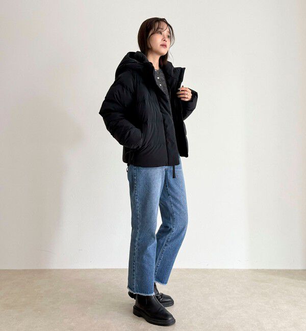 fredy emue「【columbia】アメイズパフフーデッドダウンジャケット」|ダウン|