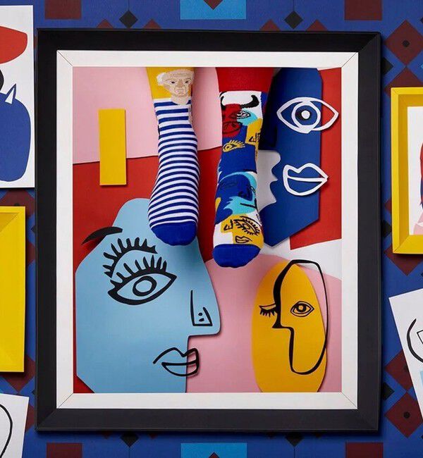 GLOSTER「【MANY MORNINGS/メニーモーニングス】アーティストソックス」|ソックス|