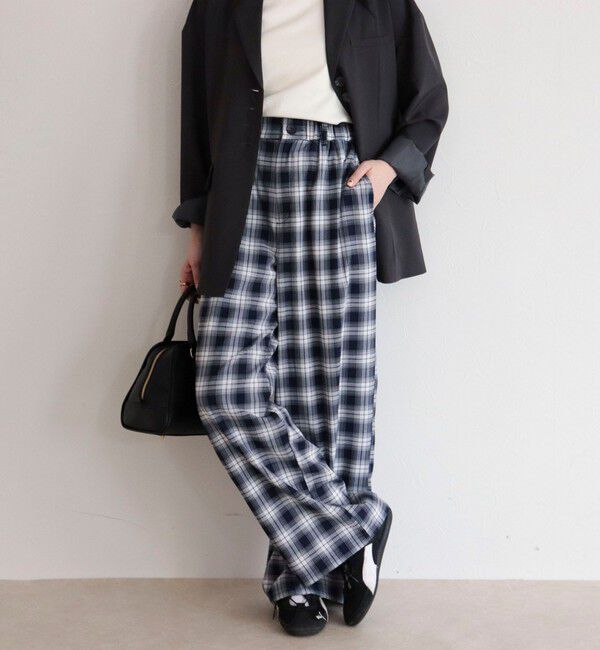 fredy emue「チェック柄ワイドパンツ」|その他|