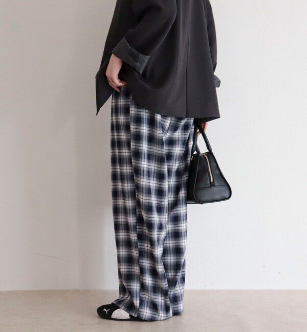 fredy emue「チェック柄ワイドパンツ」|その他|