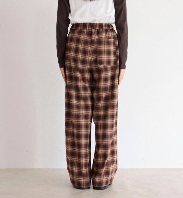 fredy emue「チェック柄ワイドパンツ」|その他|