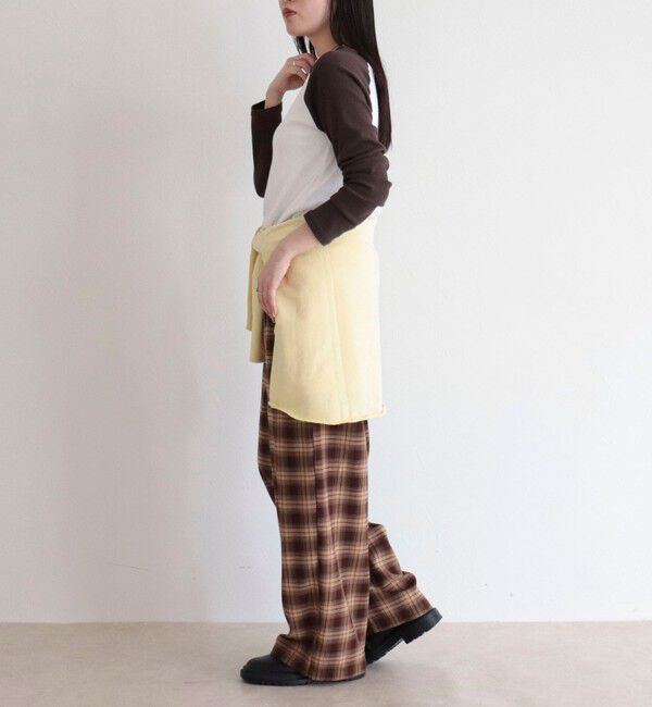 fredy emue「チェック柄ワイドパンツ」|その他|