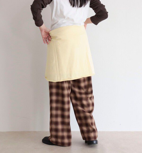 fredy emue「チェック柄ワイドパンツ」|その他|