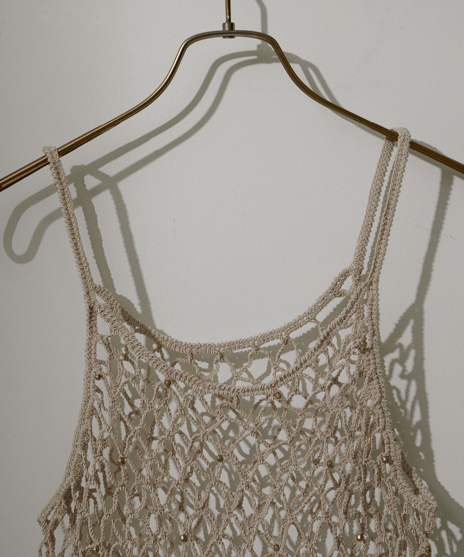 SALON adam et rope'「ビーズかぎ針キャミソール」|キャミソール|