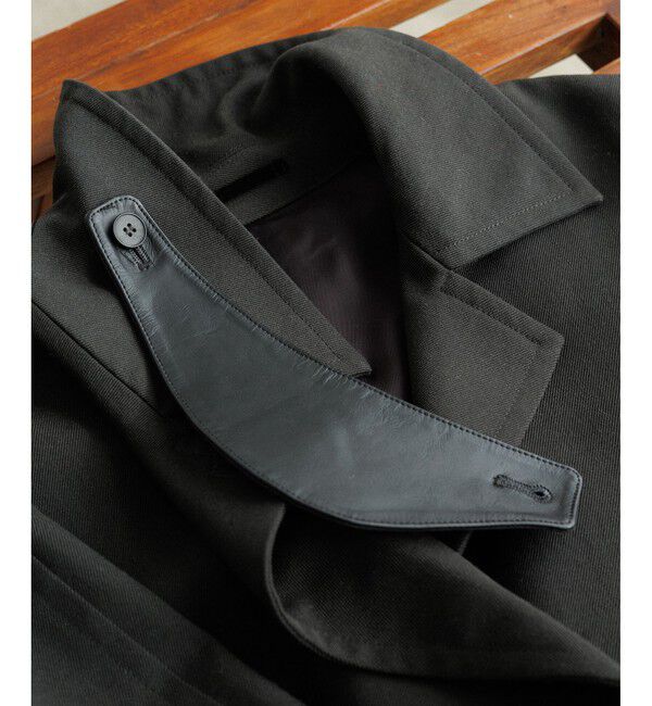 SALON adam et rope'「VISTO WOOL GABA スタンドカラーコート」|ステンカラーコート|