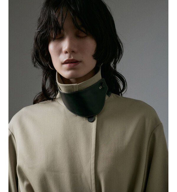 SALON adam et rope'「VISTO WOOL GABA スタンドカラーコート」|ステンカラーコート|