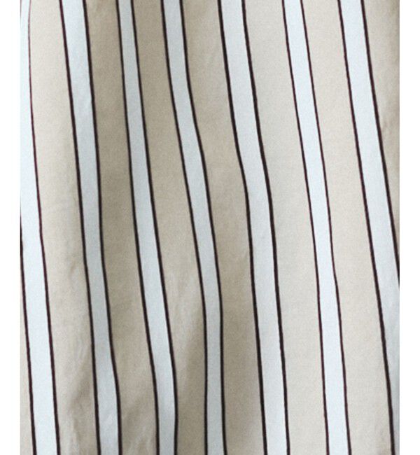 SALON adam et rope'「ストライプアシンメトリーロングスカート」|スカート|