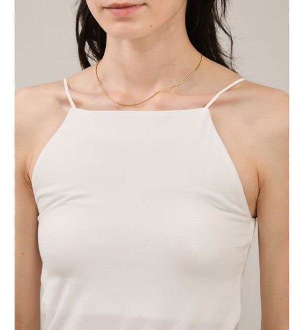 SALON adam et rope'「ストレッチスクエアキャミ」|キャミソール|