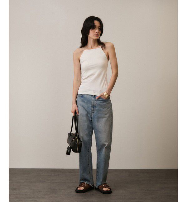 SALON adam et rope'「ストレッチスクエアキャミ」|キャミソール|