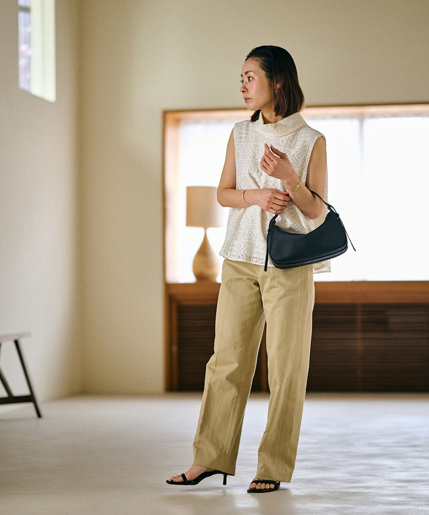 E'POR「【E'POR】C BAG Mini」|ハンドバッグ|