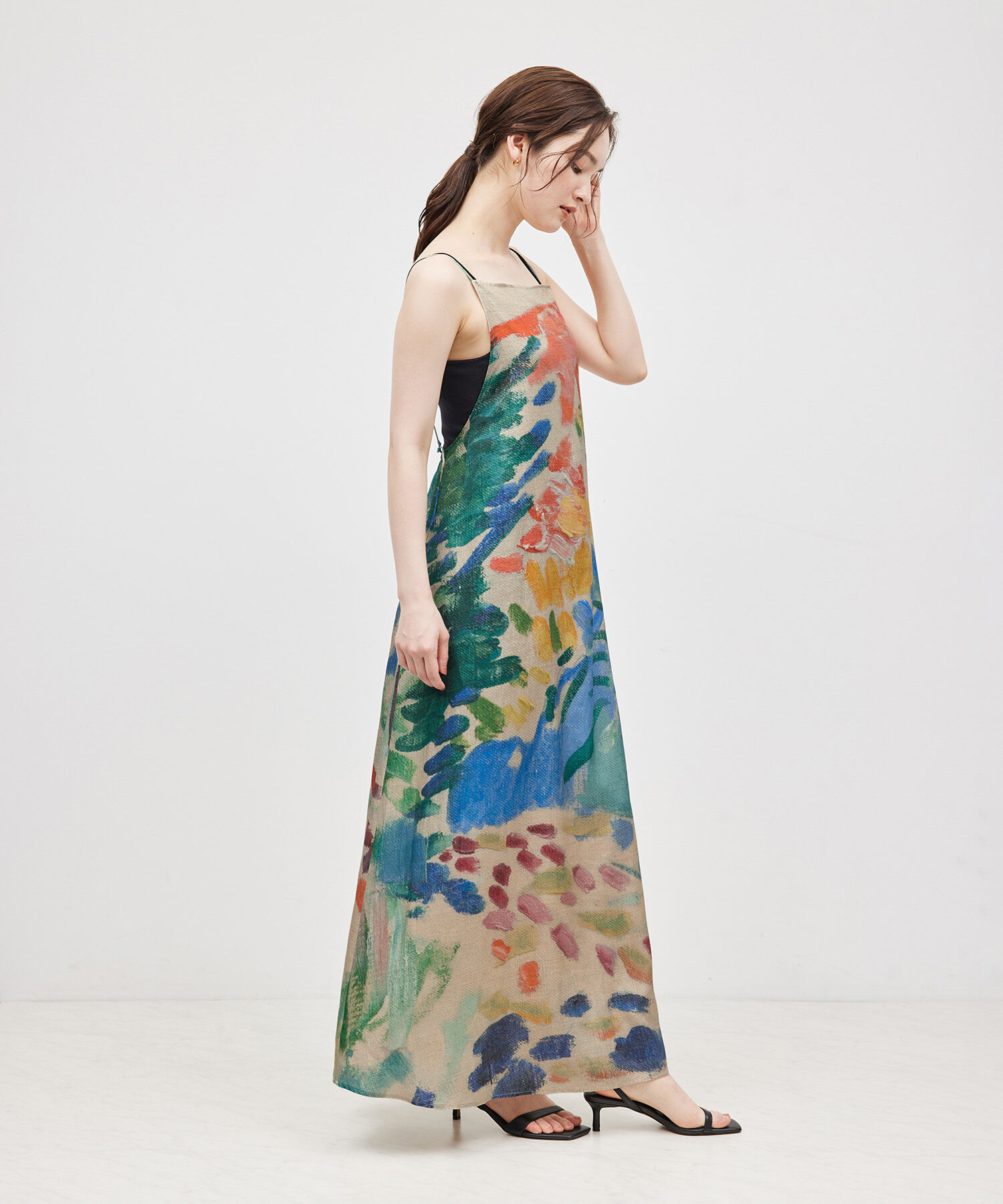 ROPE「【ROPE' meets Henri Matisse】プリントサマードレス」|ワンピース|