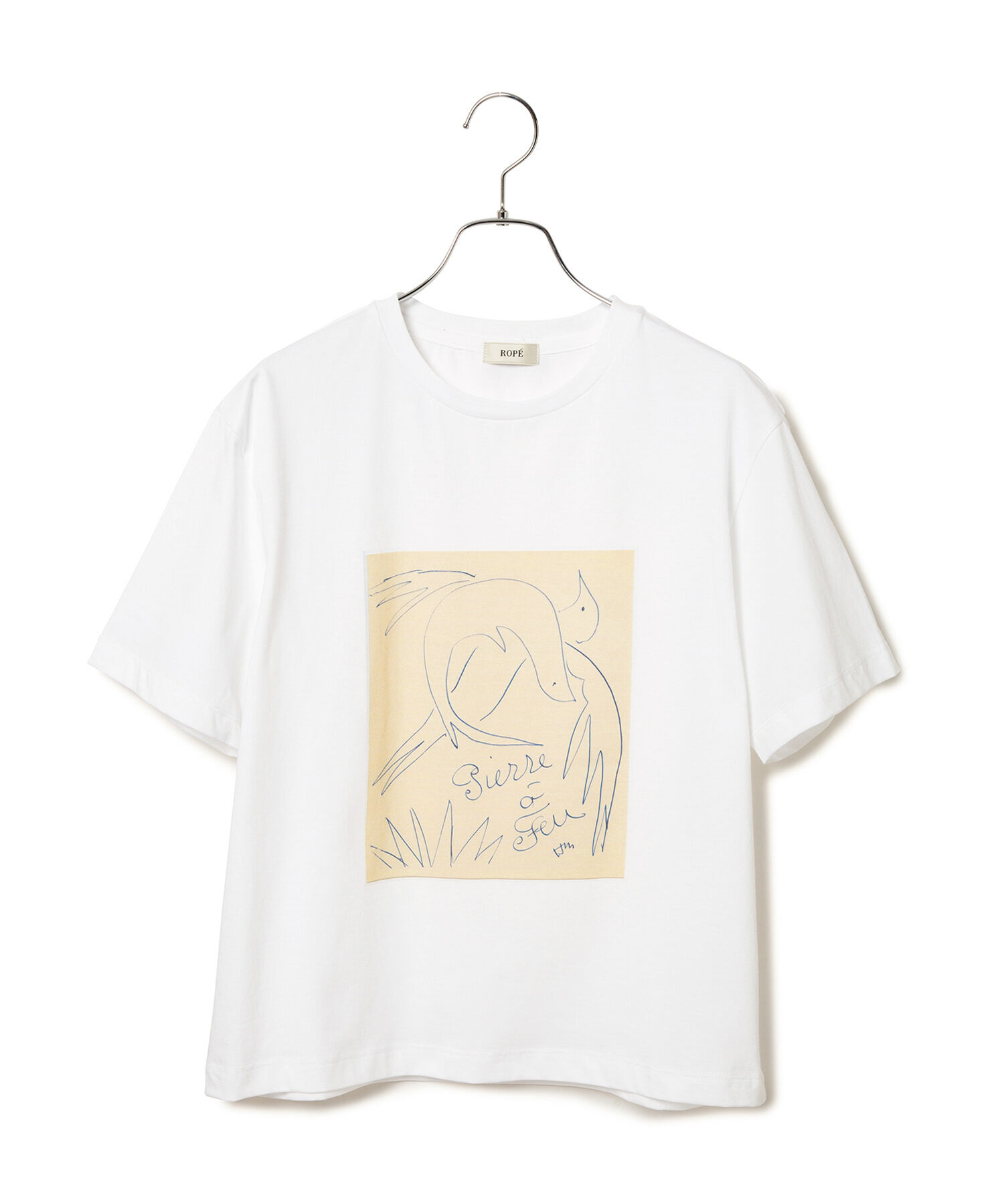 ROPE「【ROPE' meets Henri Matisse】プリント Tシャツ」|Tシャツ・カットソー|