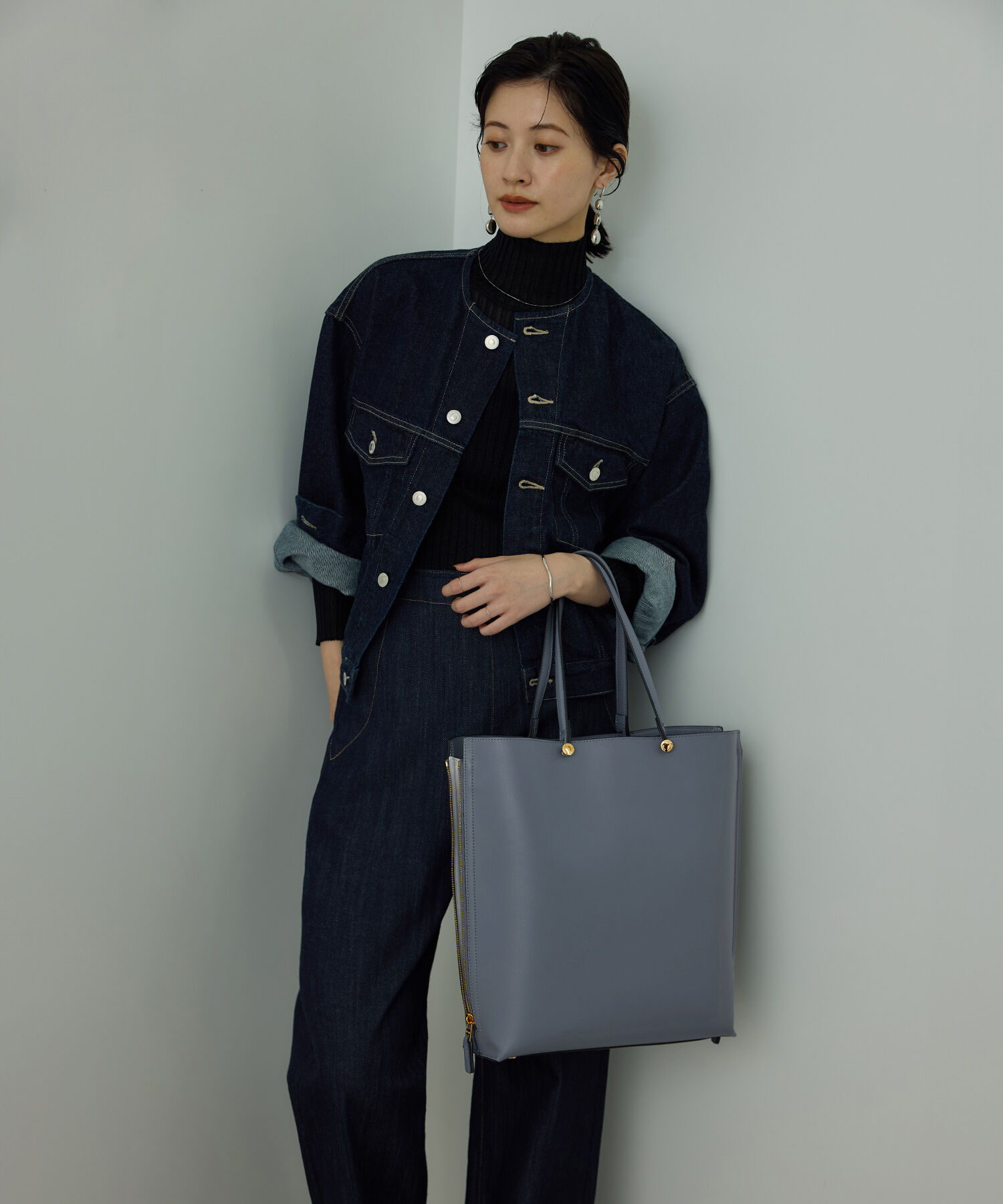 ROPE「【E'POR】Y BAG Large【通勤】【A4対応】【25AW】」|トートバッグ|