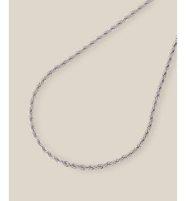 ROPE'「ロープチェーンショートネックレス」|ネックレス|