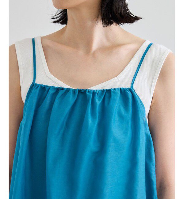 ROPE「コットンシルクワンピース/洗える」|ワンピース|