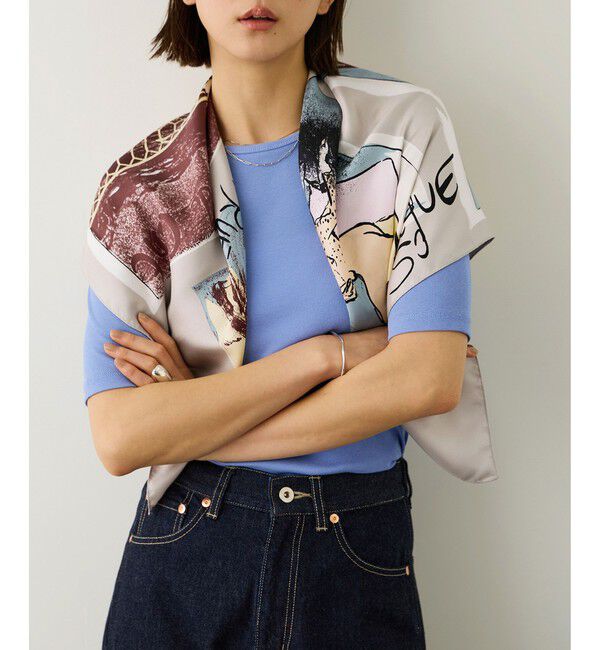 ROPE「ロートレックシルクスカーフ/Lサイズ」|バンダナ・スカーフ|