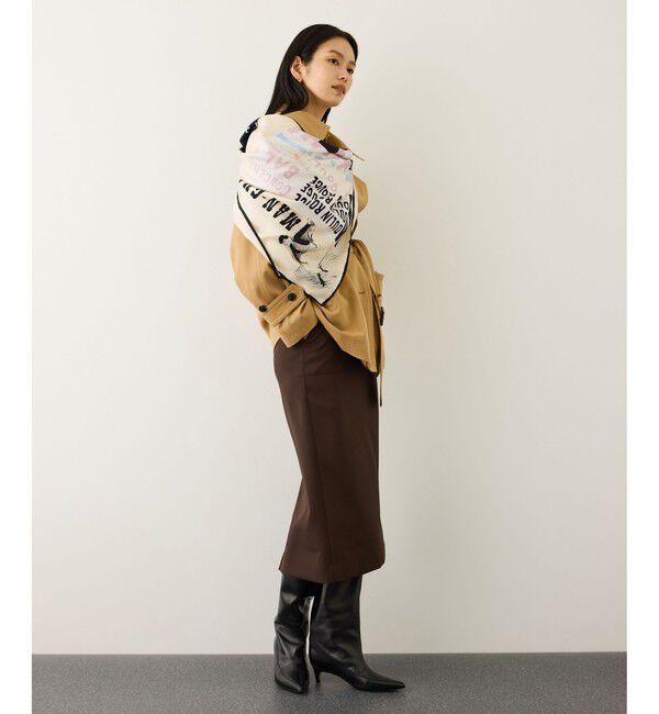 ROPE「ロートレックシルクスカーフ/Lサイズ」|バンダナ・スカーフ|