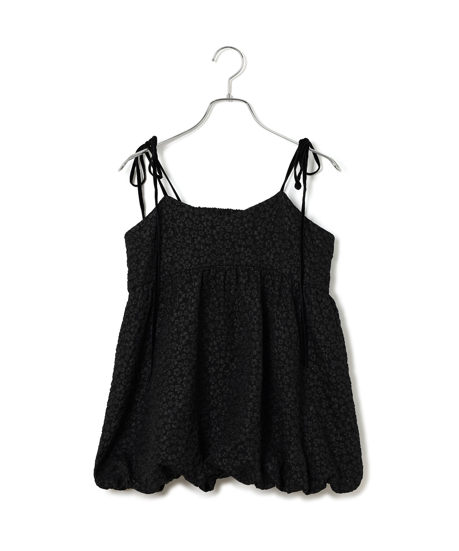 VIS「ジャガードバルーンリボンキャミソール」|キャミソール|