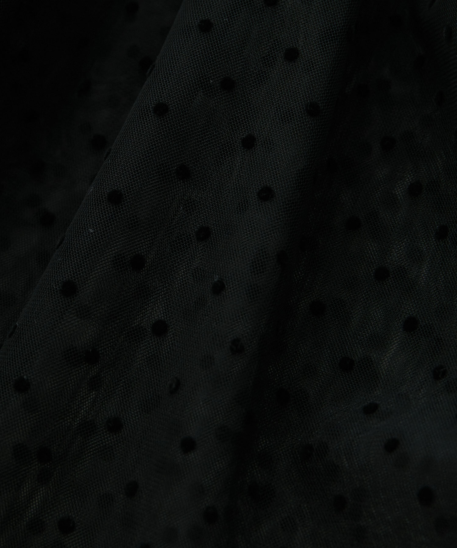 VIS「フロッキードットチュールチュニック」|シャツ・ブラウス|