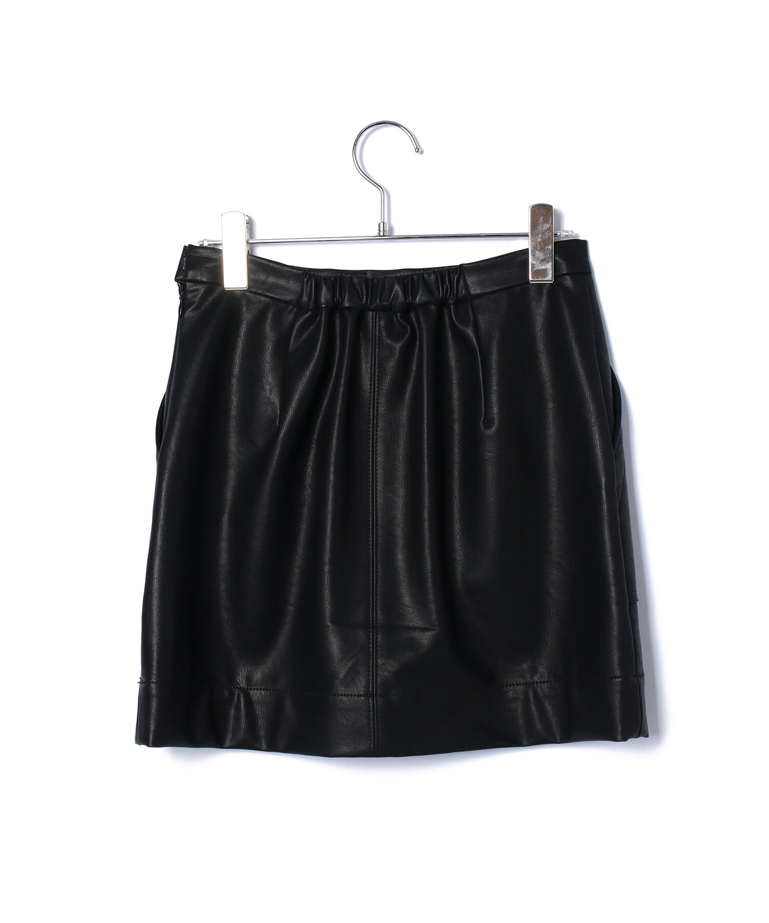 VIS「ヴィンテージライク合皮ミニスカート」|スカート|