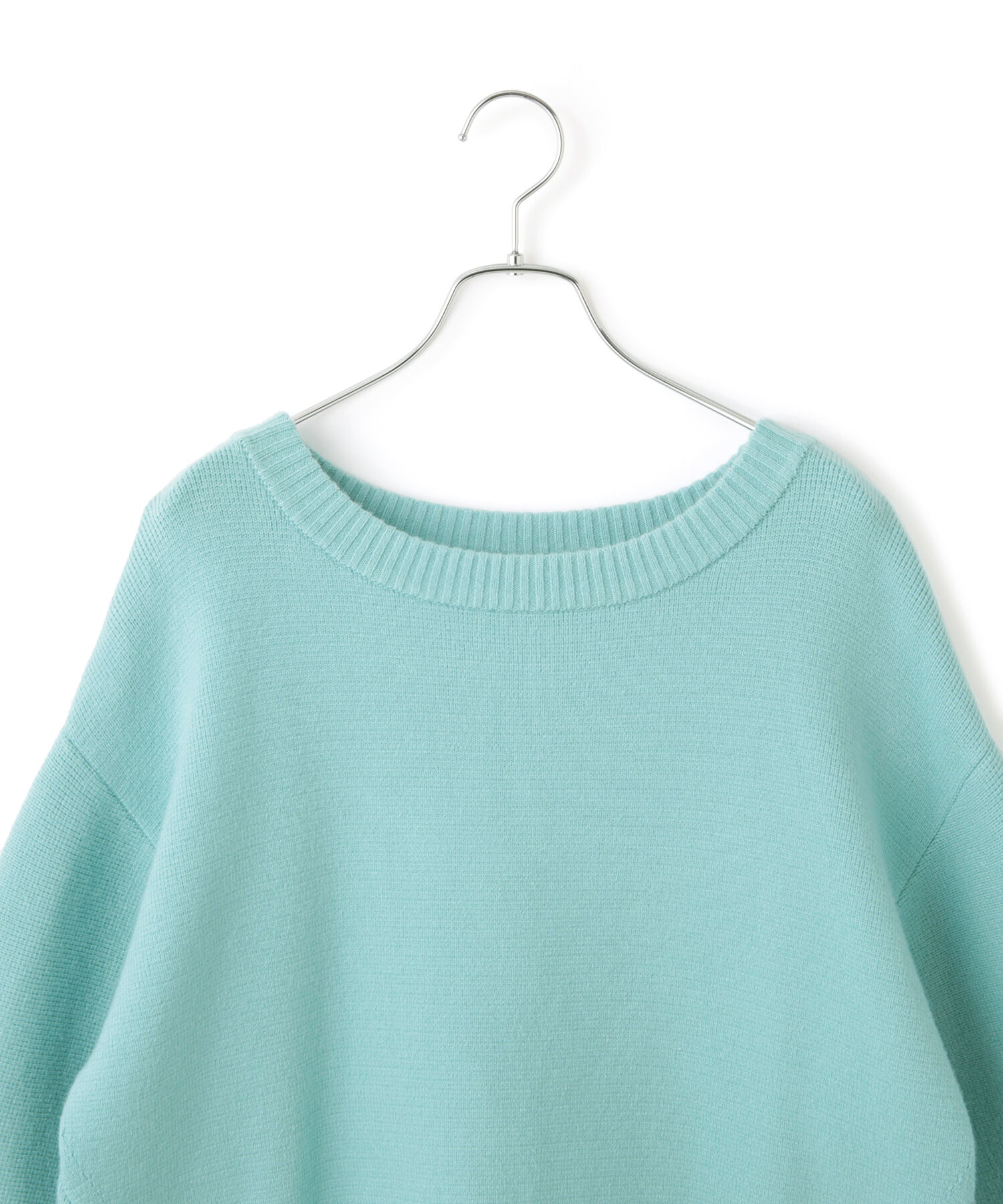 VIS「【セットアップ対応】もちっとニットミラノリブプルオーバー」|ニット・セーター|