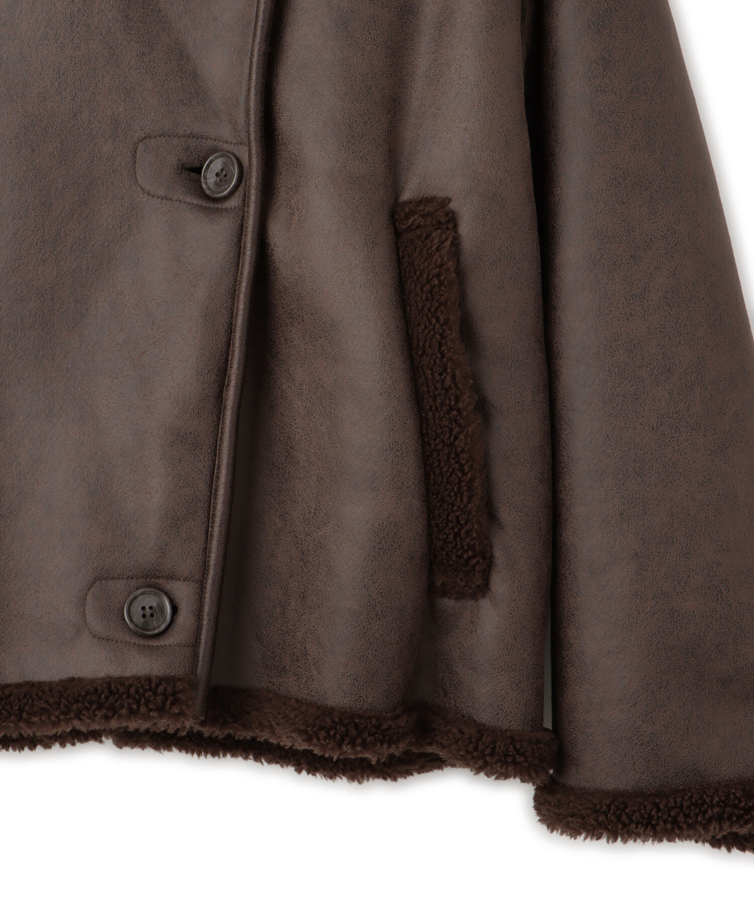 VIS「切替ディテールエコムートンフライトジャケット」|その他|