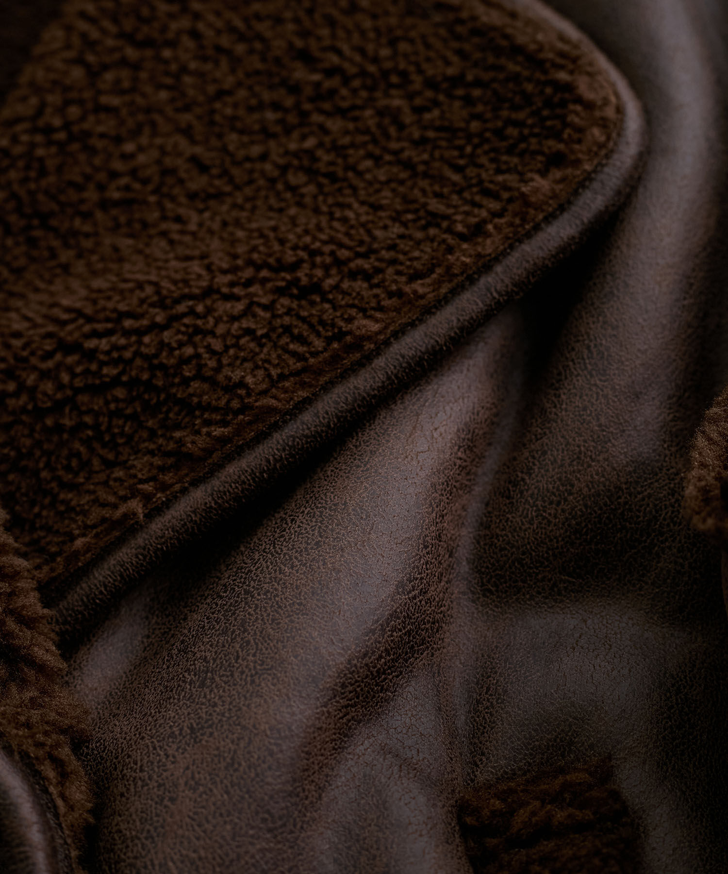 VIS「切替ディテールエコムートンフライトジャケット」|その他|