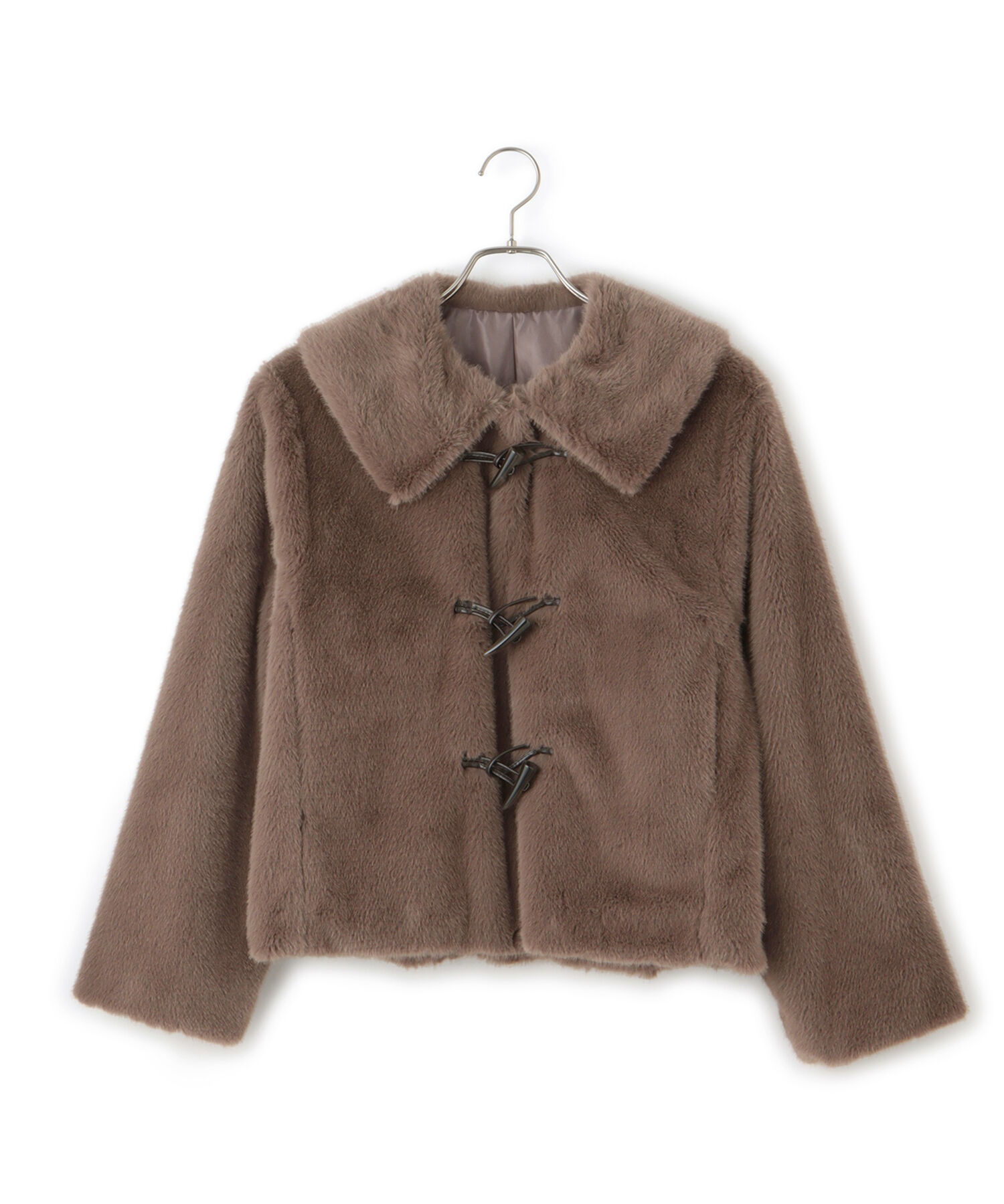 VIS「エコファーダッフルブルゾン」|ダッフルコート|