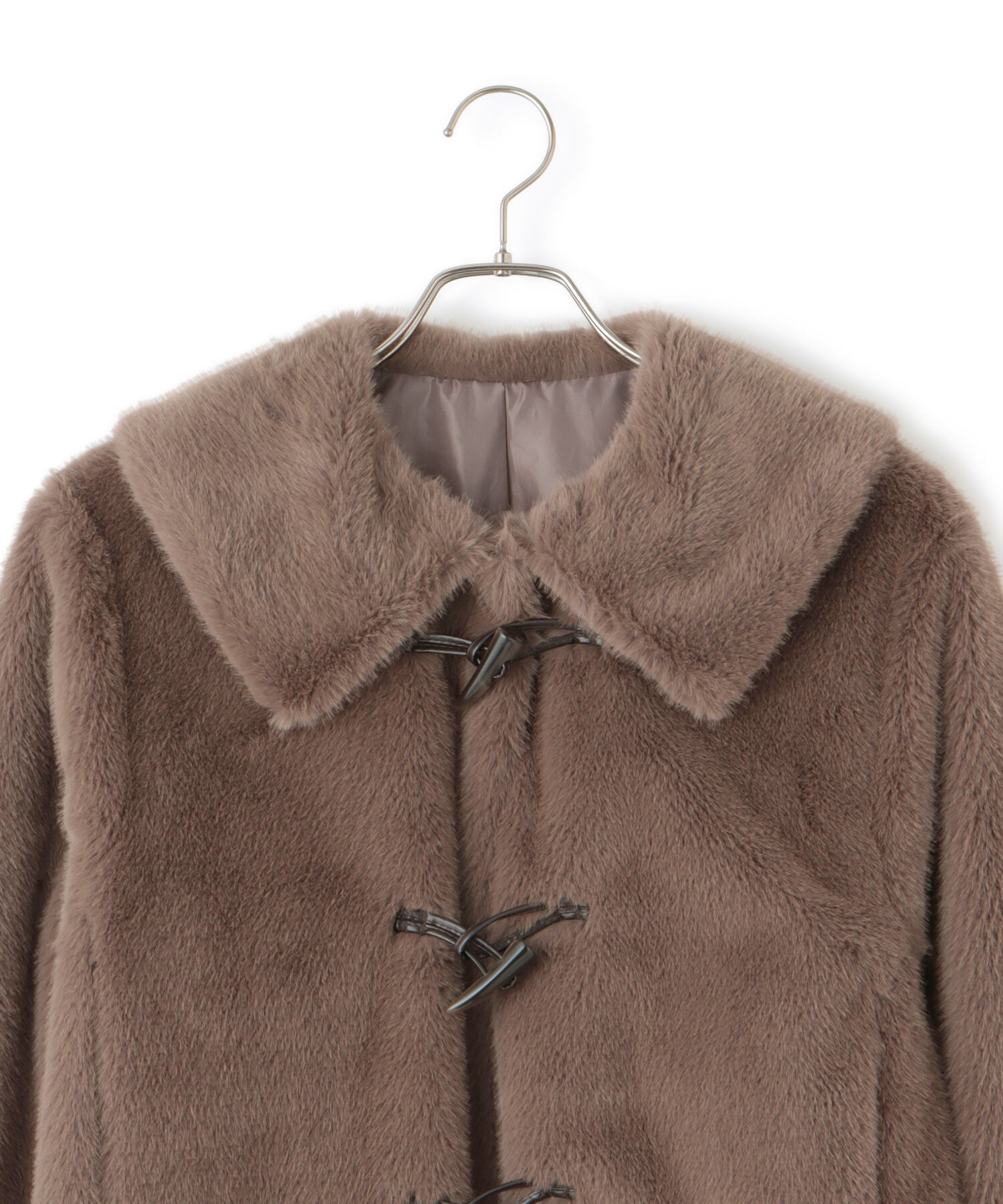 VIS「エコファーダッフルブルゾン」|ダッフルコート|