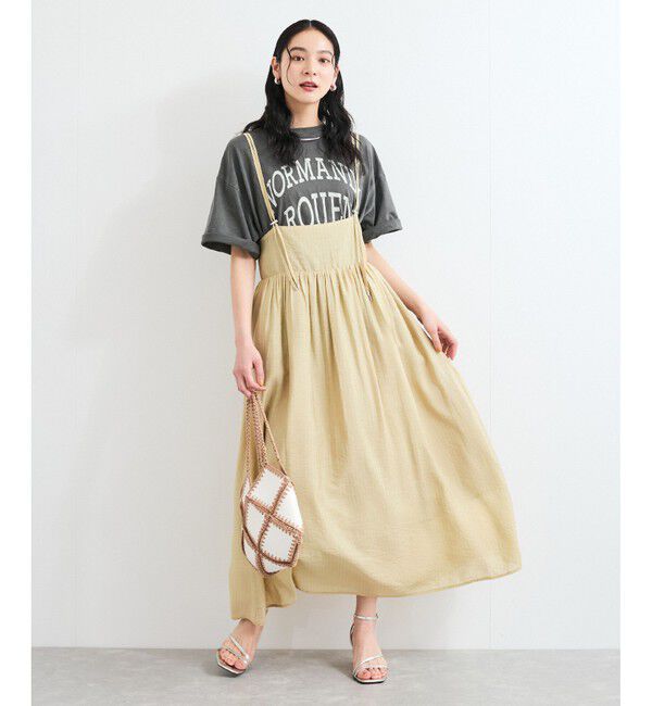 VIS「Aラインキャミワンピース」|ワンピース|