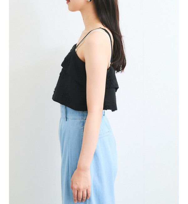 VIS「立体フラワービスチェ」|キャミソール|